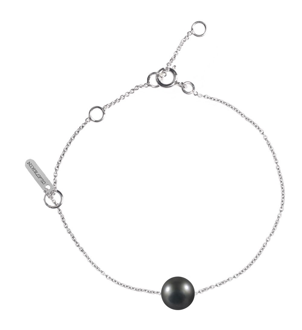 Bracelet Simply pearly perle noire - Claverin