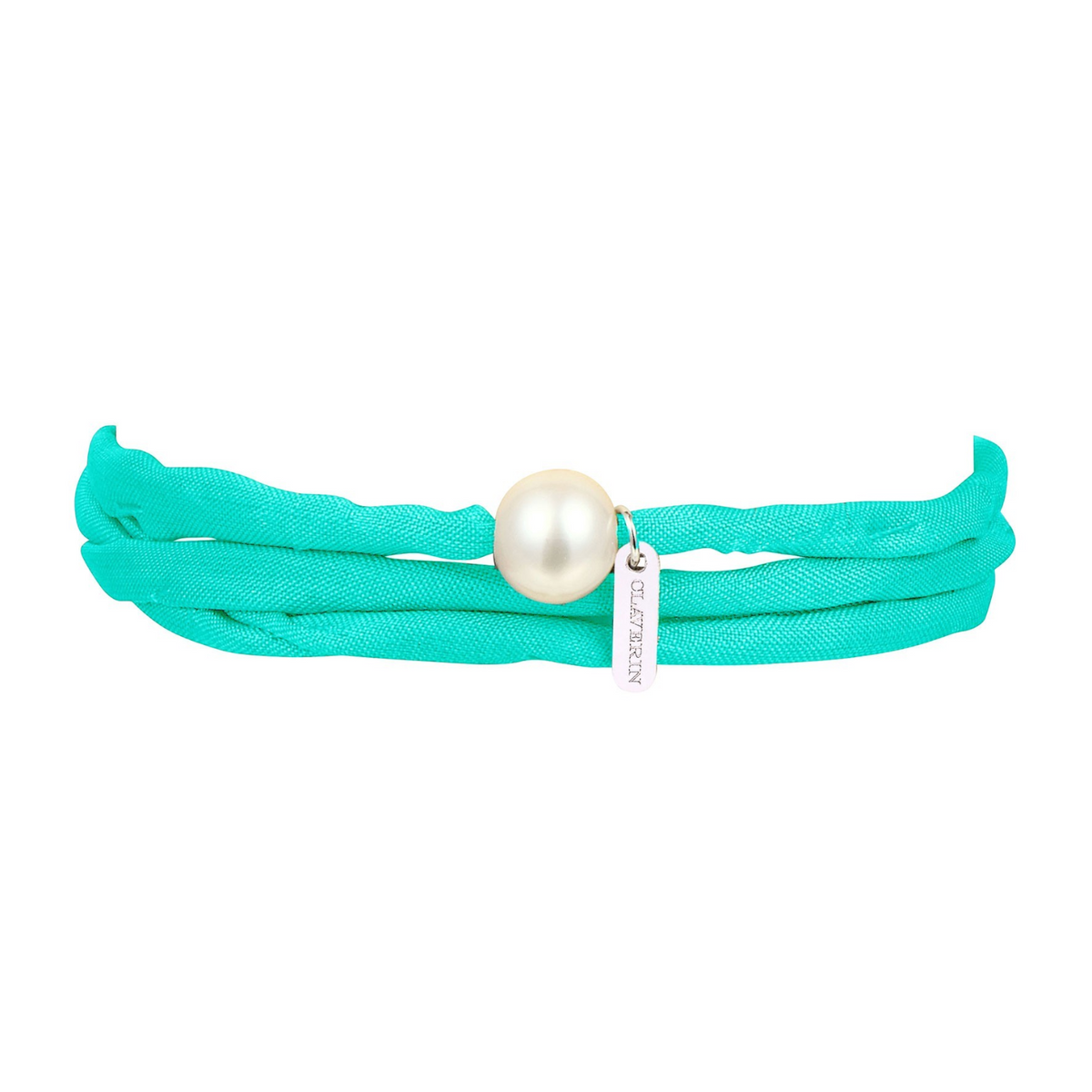 Pearly Silk cordon turquoise