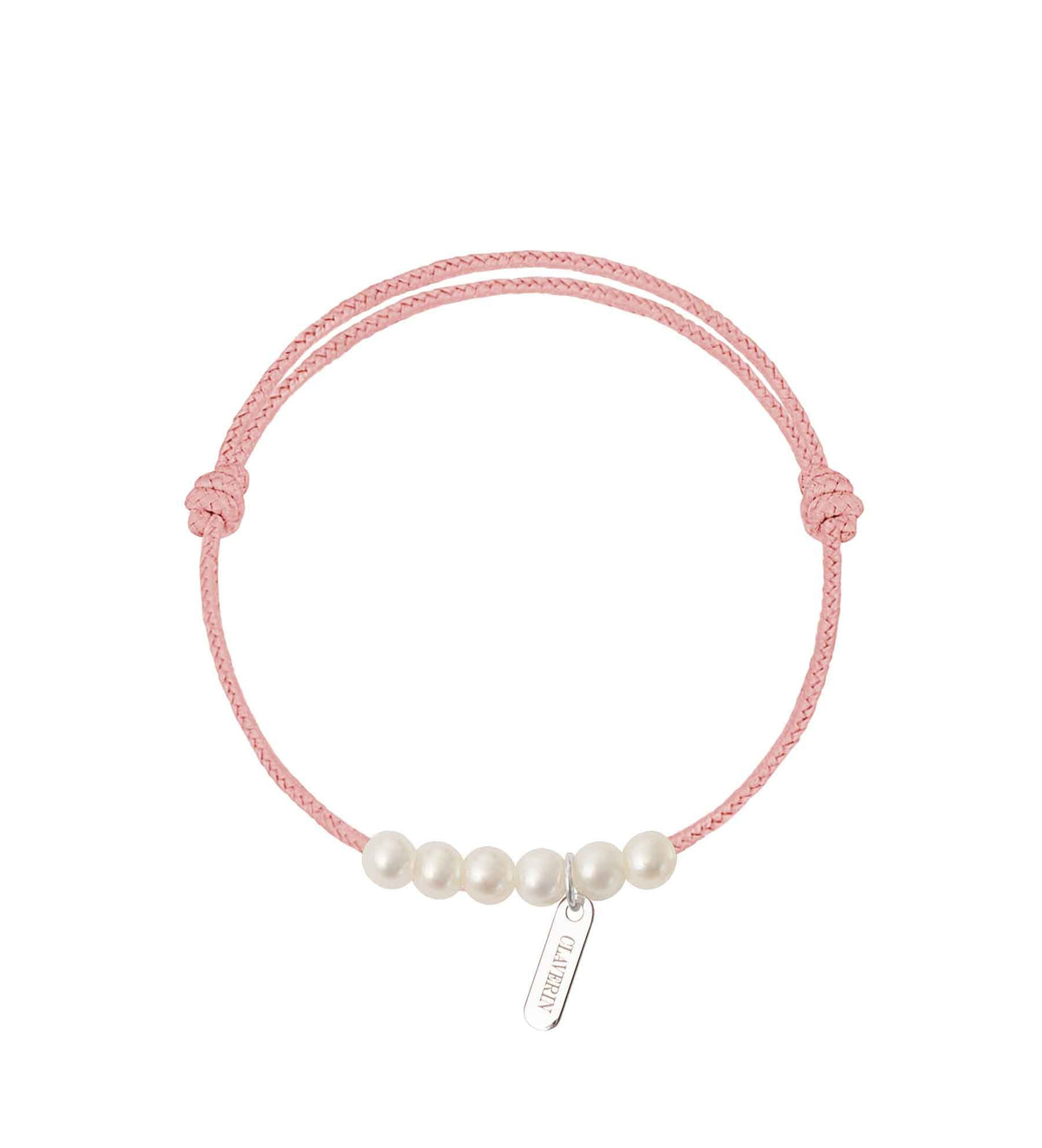 Baby little treasures cordon rose poudré