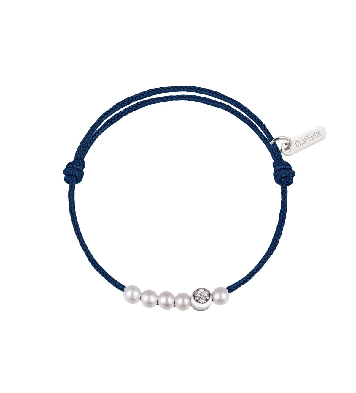 6 Little Diamond Moon cordon bleu marine