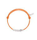 6 Little Diamond Moon cordon mandarine