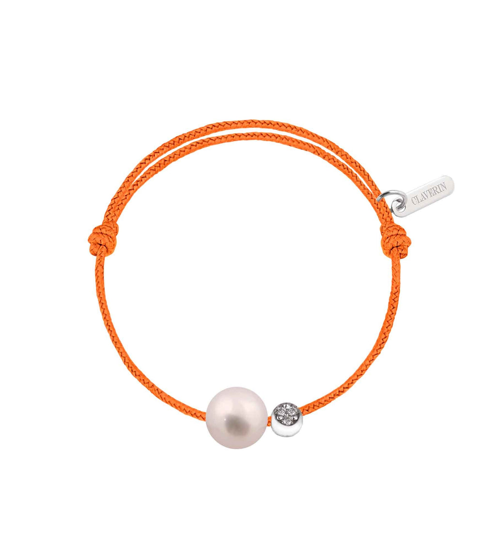 Baby Diamond Moon cordon mandarine