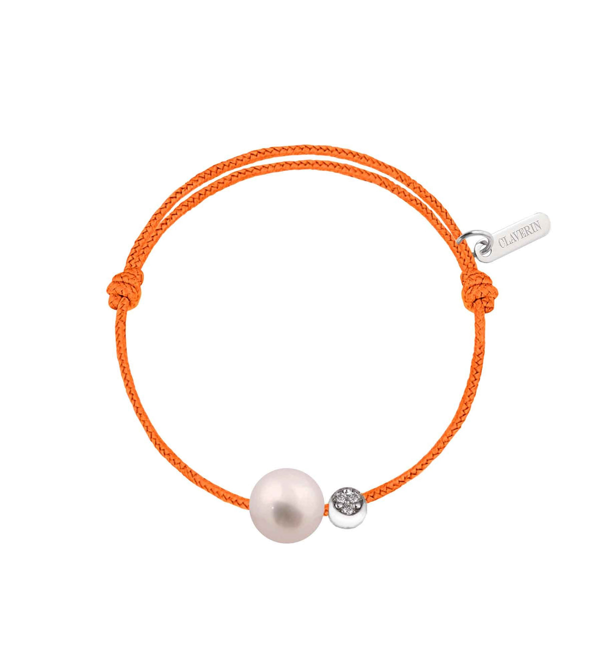Baby Diamond Moon cordon mandarine