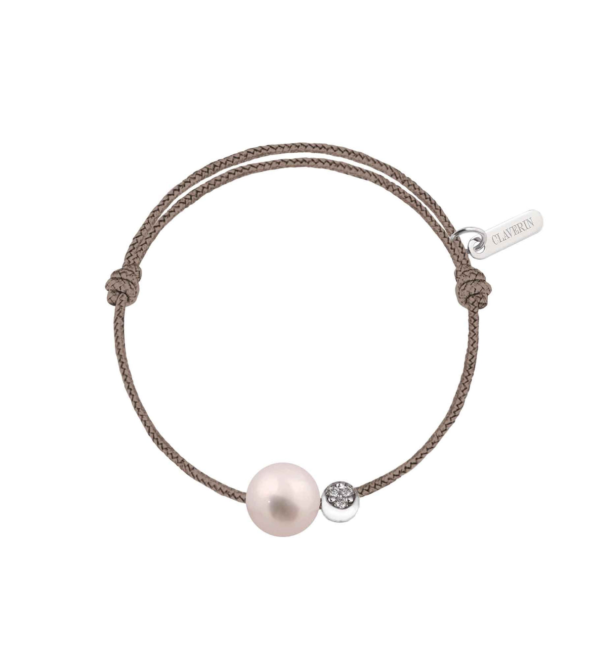Baby Diamond Moon cordon taupe