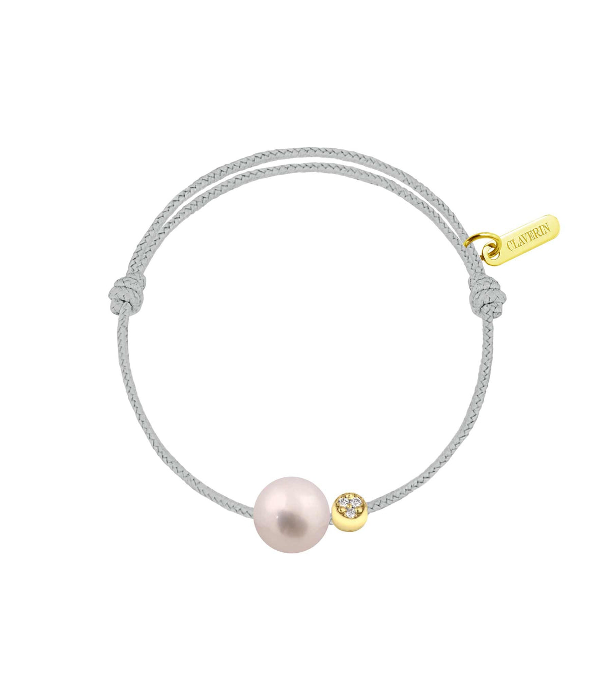 Baby Diamond Moon gris perle