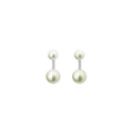 BO Le Jonc or blanc et perles blanches