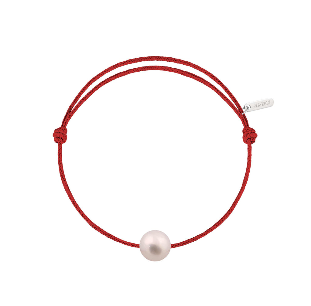 Simply pearly perle blanche cordon rouge passion