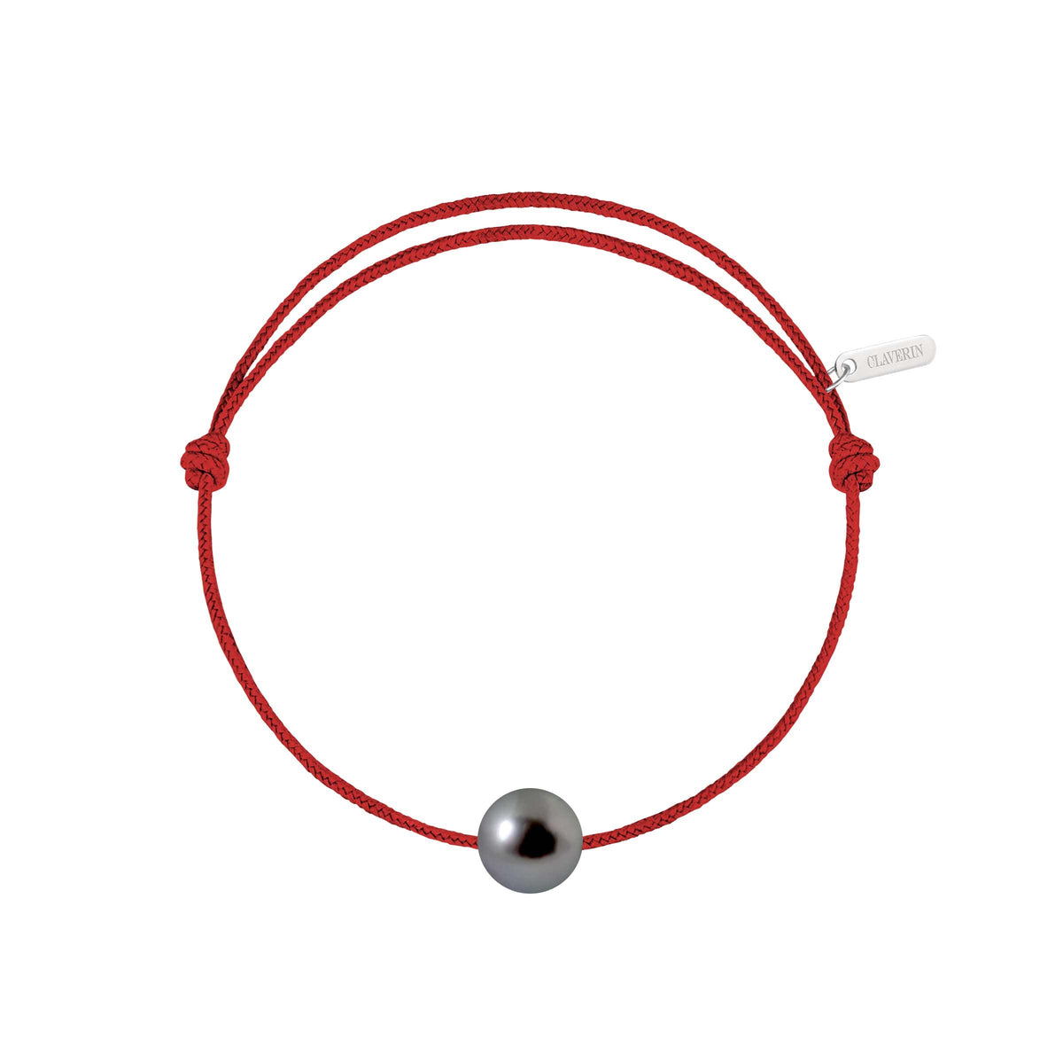 Simply pearly perle noire de Tahiti cordon rouge passion