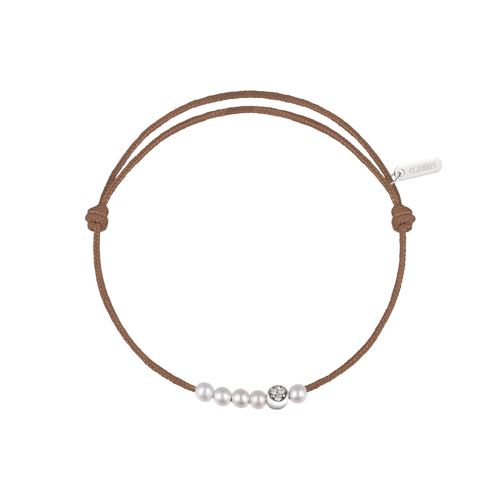 6 Little Diamond Moon cordon taupe