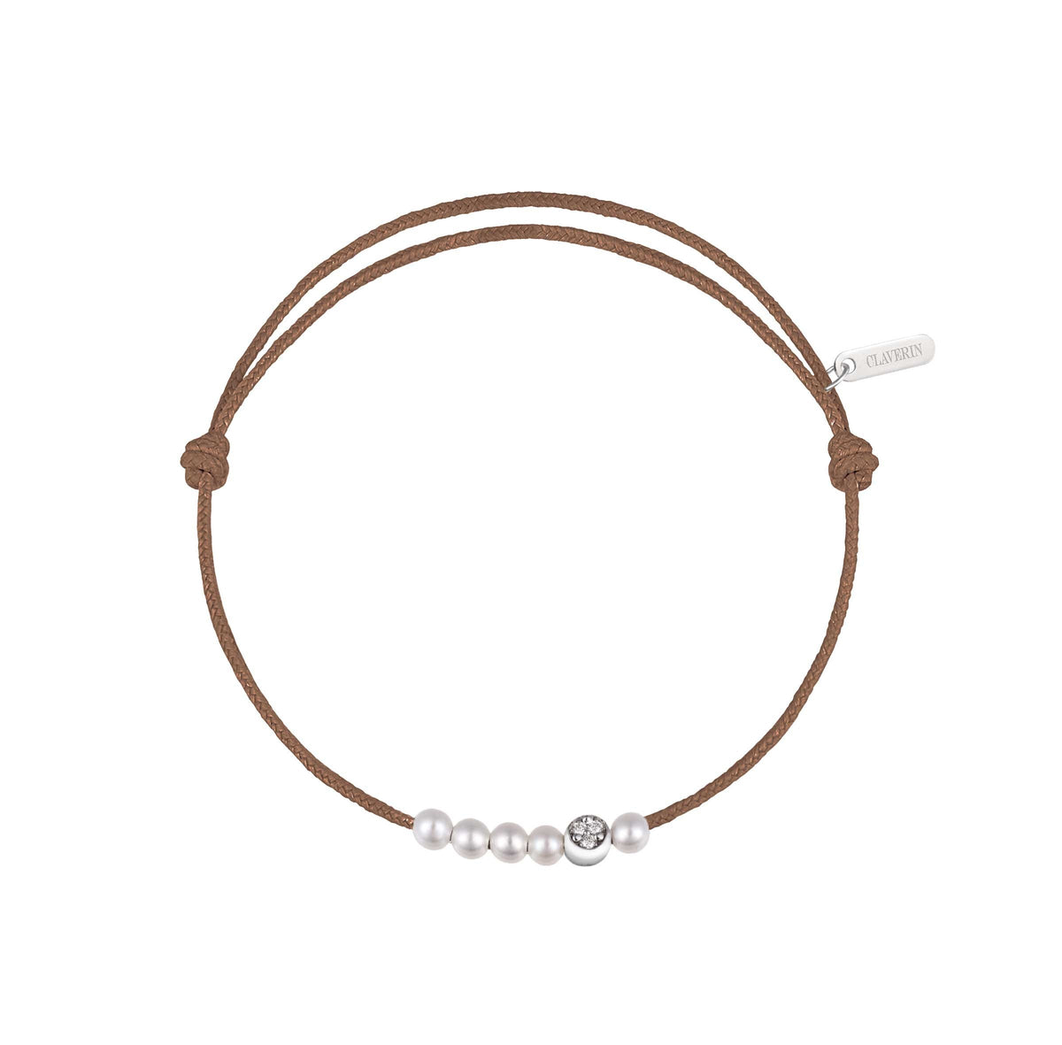 6 Little Diamond Moon cordon taupe