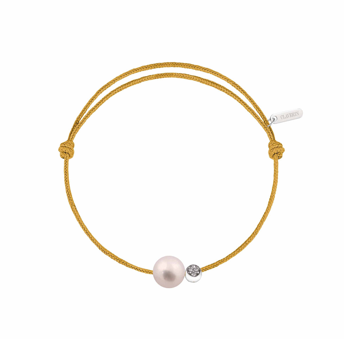 Simply Diamond Moon cordon moutarde