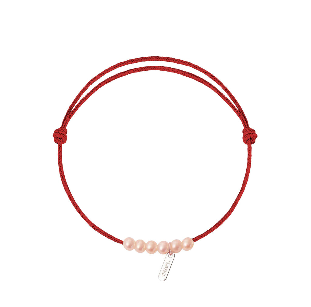 6 little treasures perles roses cordon rouge passion