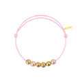 Météorites cordon baby rose