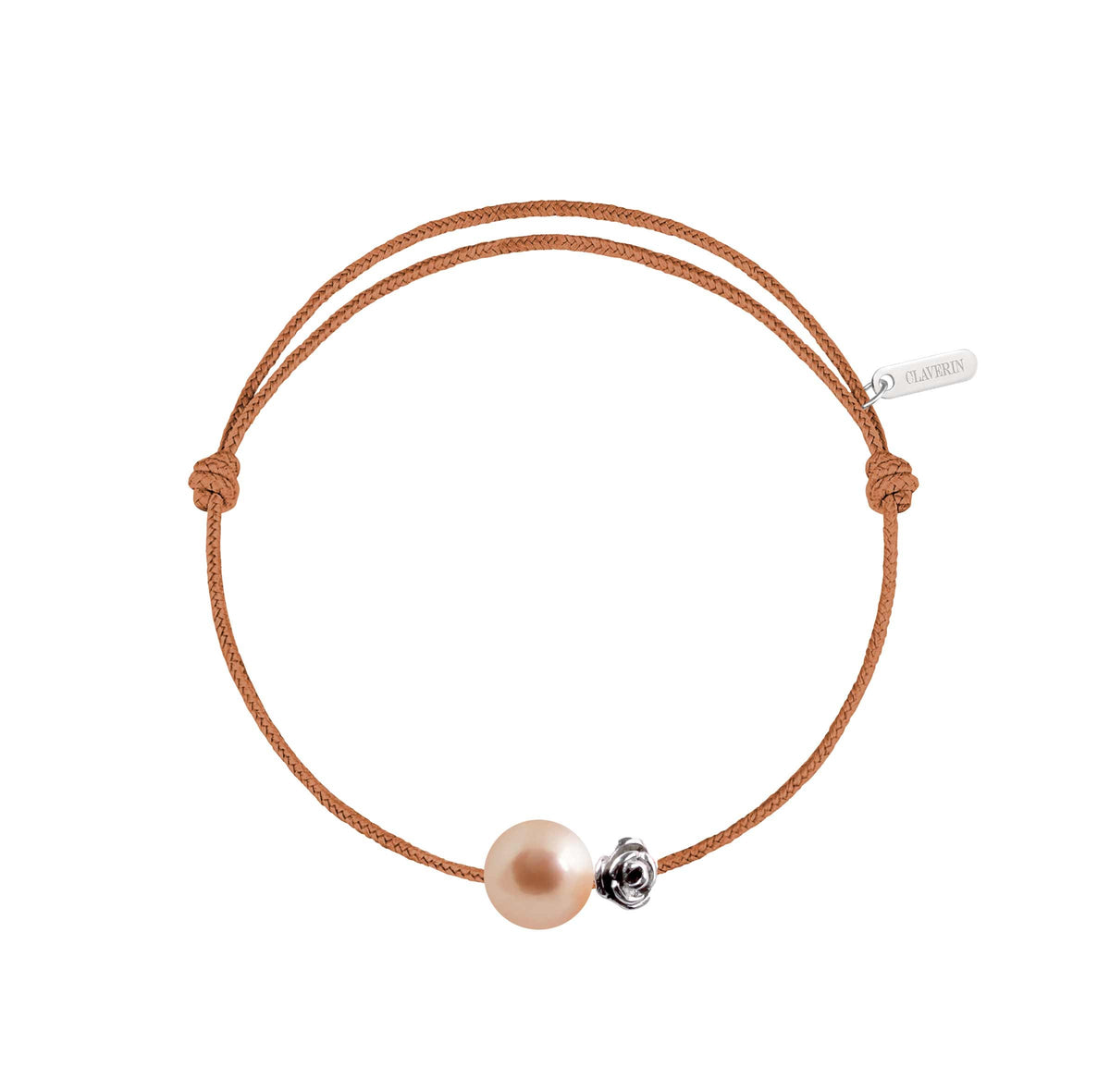 Pearly gold flower perle rose cordon camel