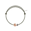 Pearly gold flower perle rose cordon kaki