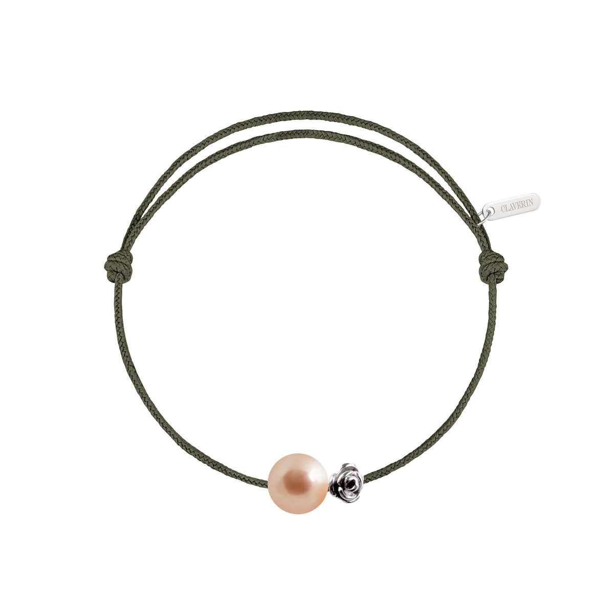 Pearly gold flower perle rose cordon kaki