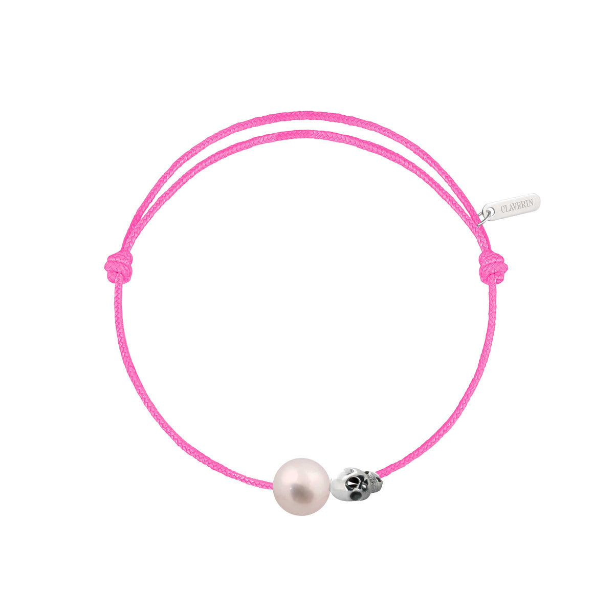 Pearly gold skull cordon rose fuchsia