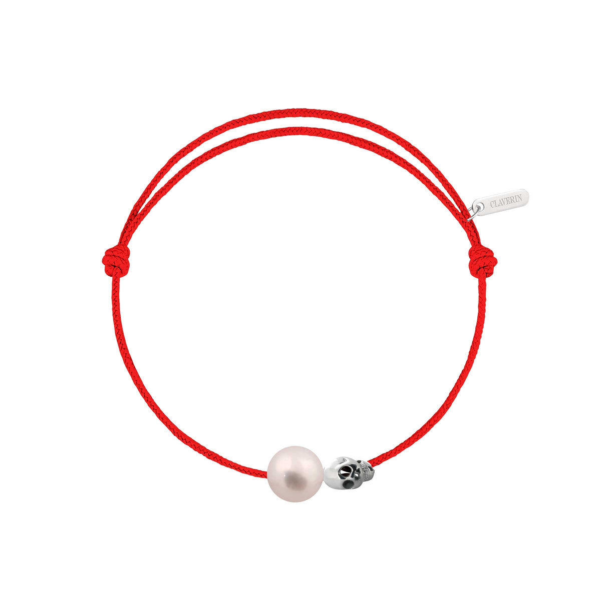 Pearly gold skull cordon rouge corail