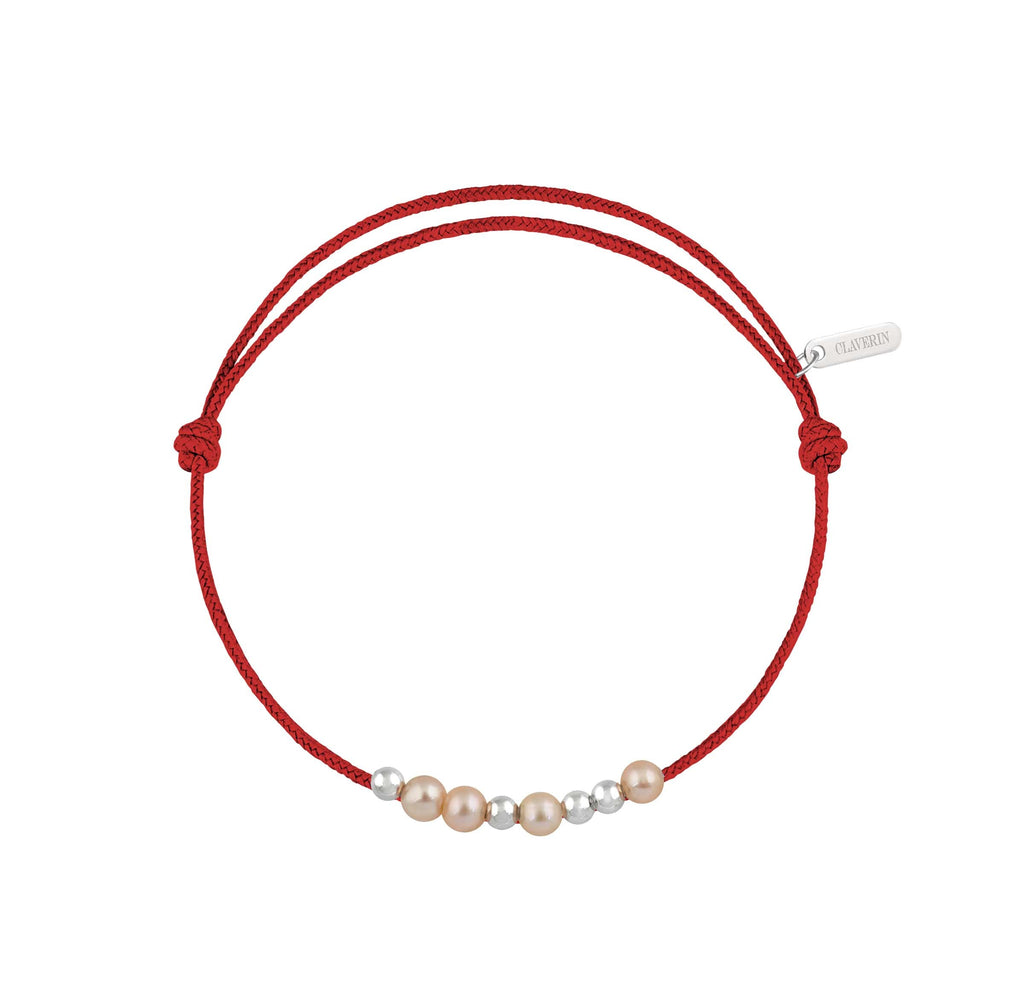 8 little treasures perles roses cordon rouge passion