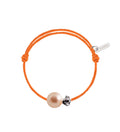 Baby flower perle rose cordon mandarine