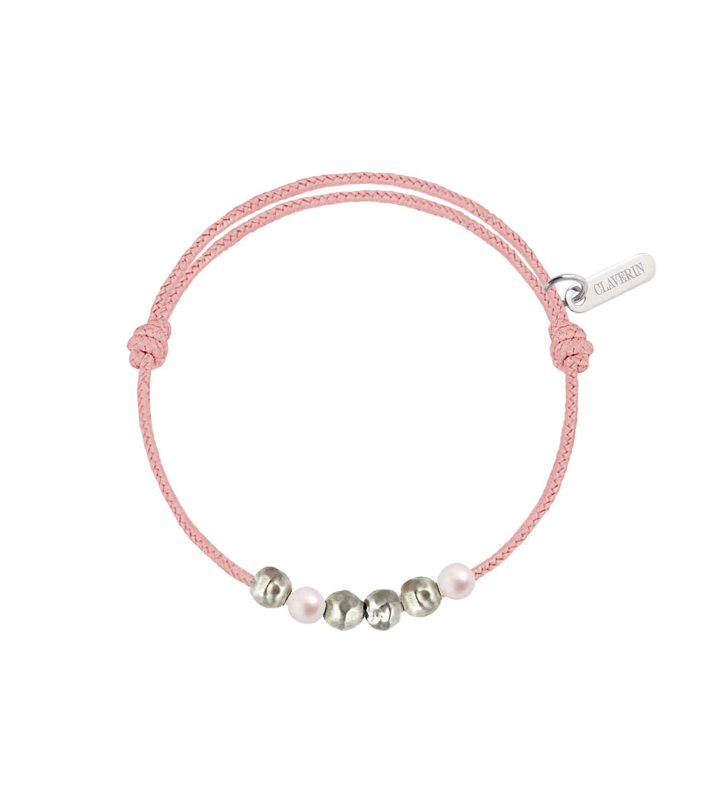 Baby Météorites cordon rose poudré