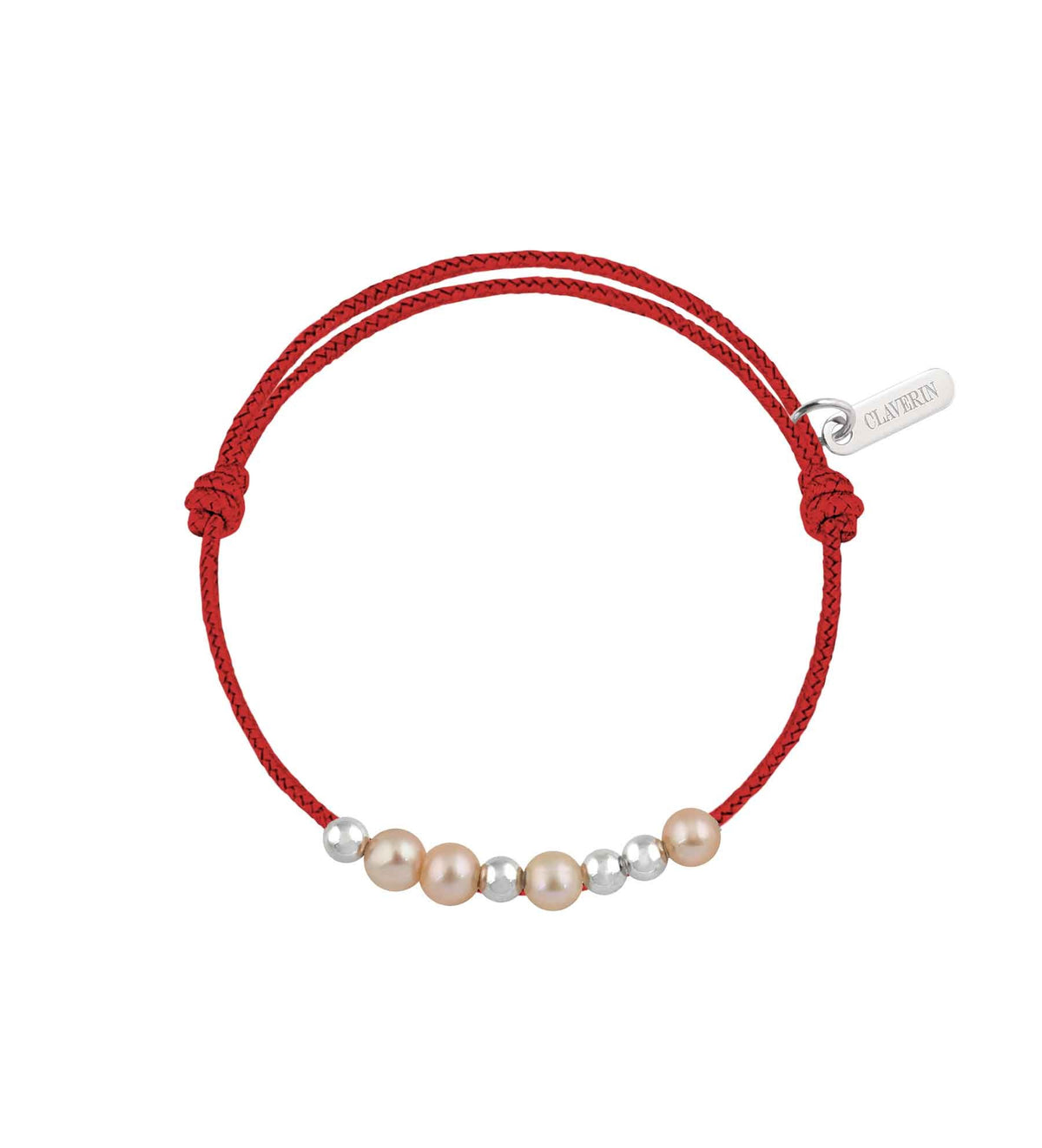 Baby 8 little treasures perles roses cordon rouge passion