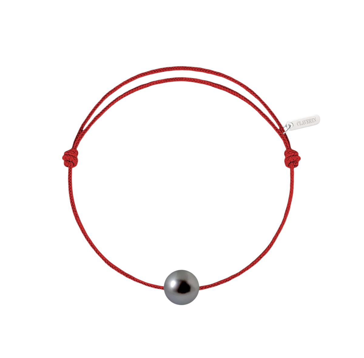 Simply pearly perle noire de Tahiti cordon rouge passion