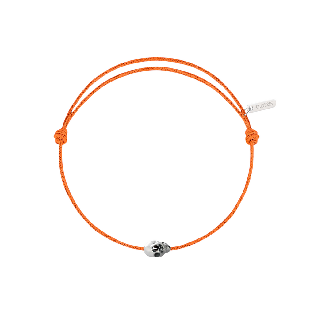 Gold Skull cordon mandarine