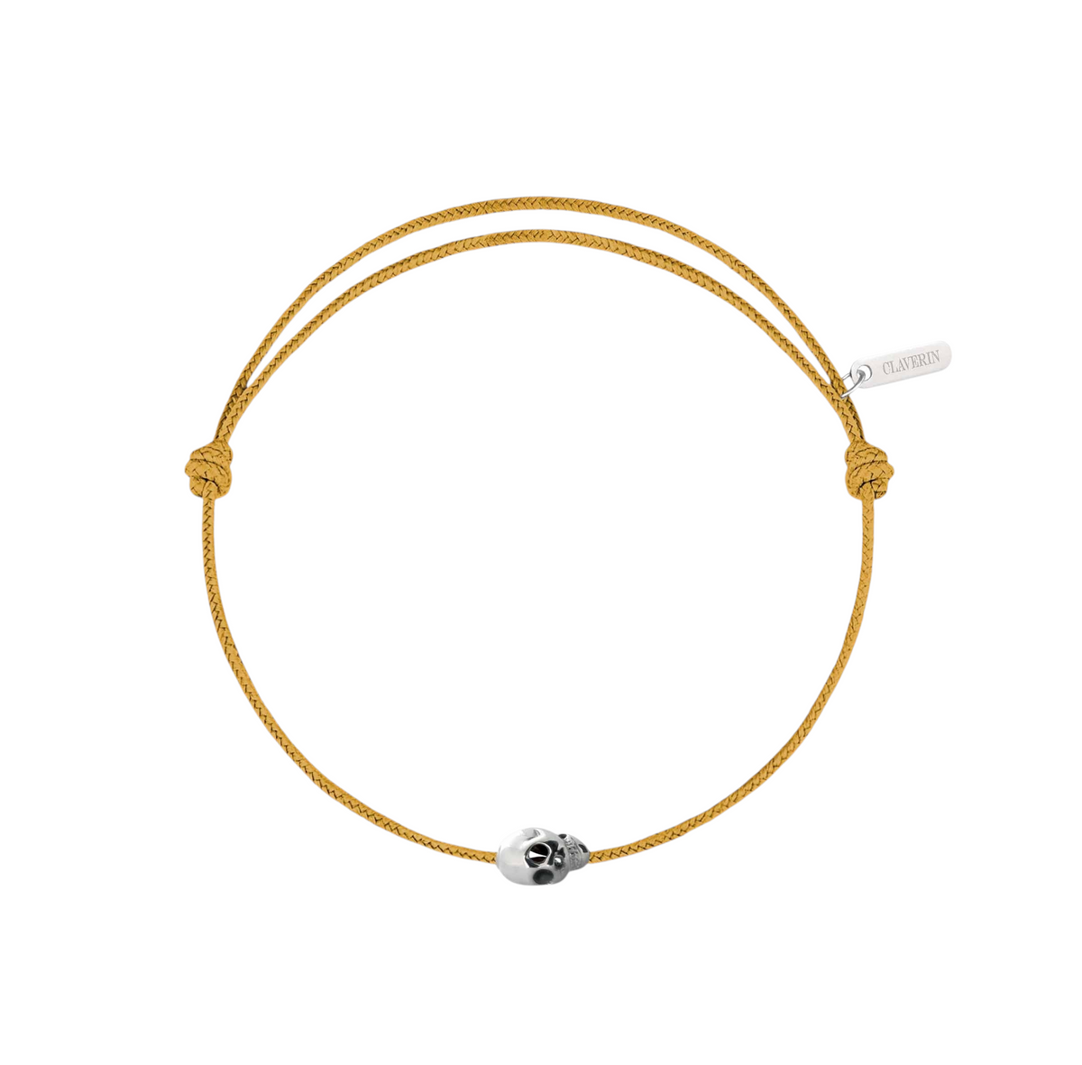 Gold Skull cordon moutarde