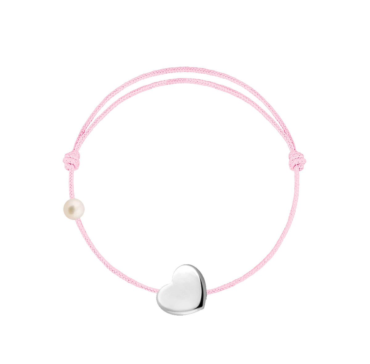 Le Coeur cordon baby rose