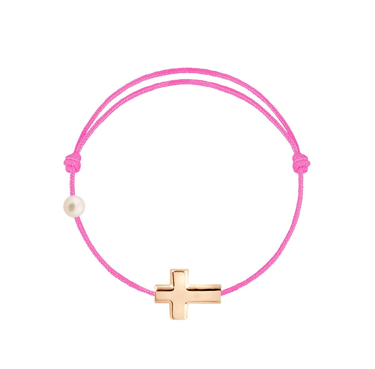 La Croix cordon rose fuschia