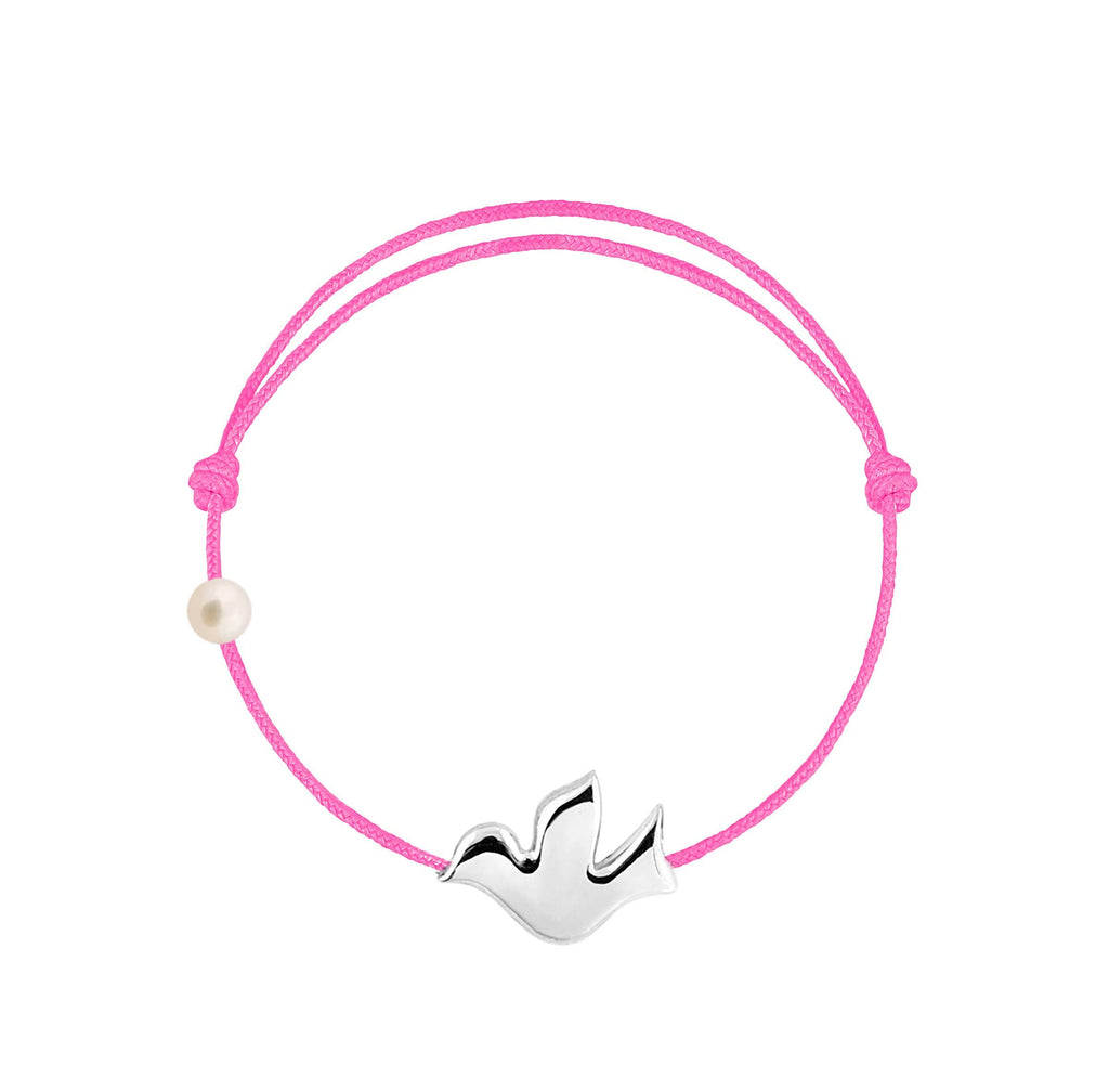 La Colombe cordon rose fuschia