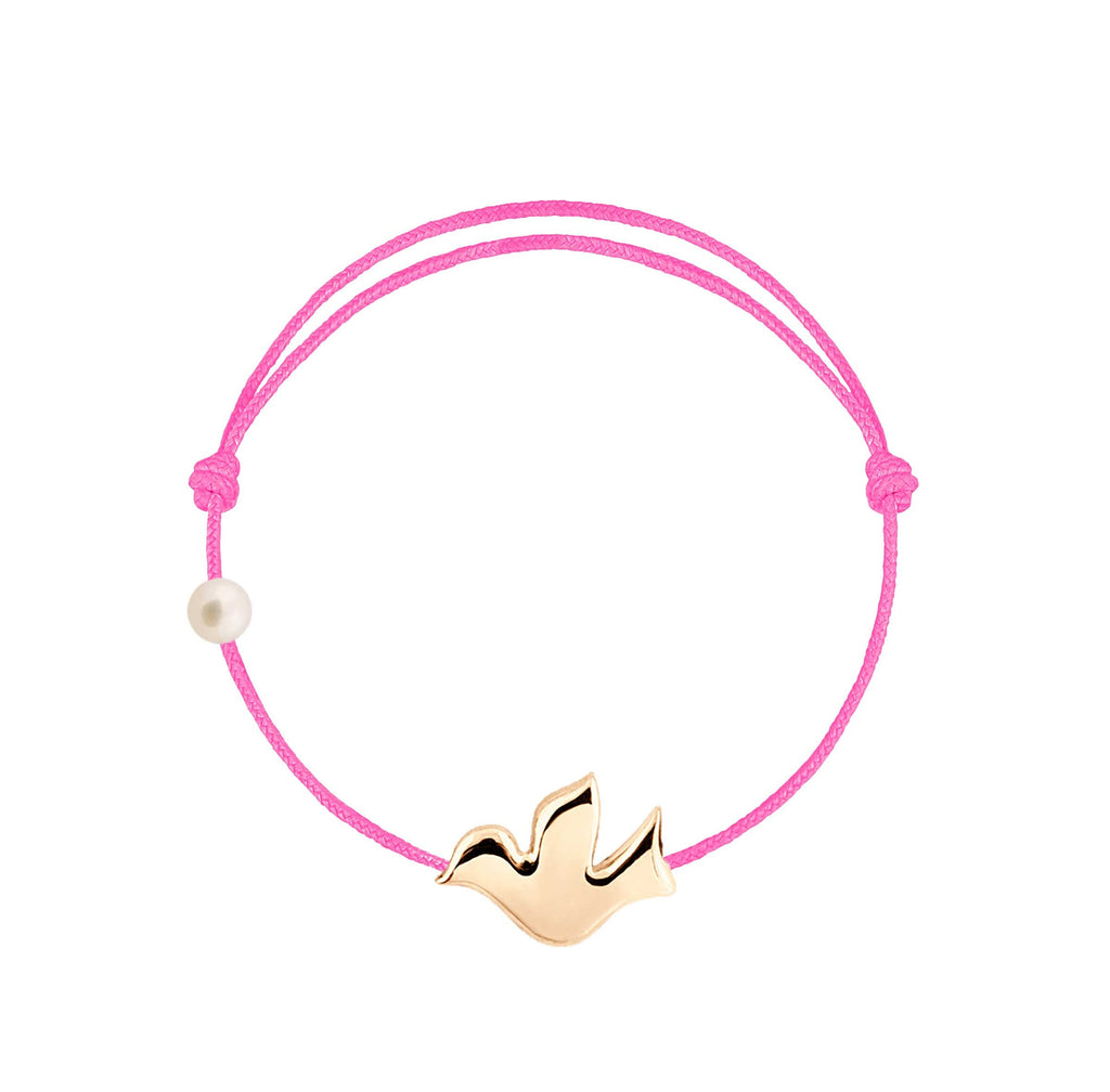La Colombe cordon rose fuschia