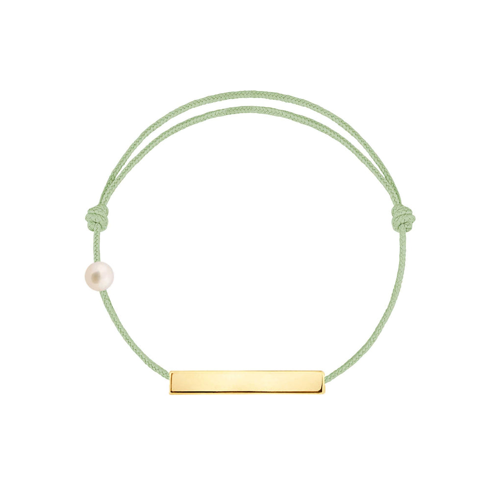 La Plaque cordon thé vert
