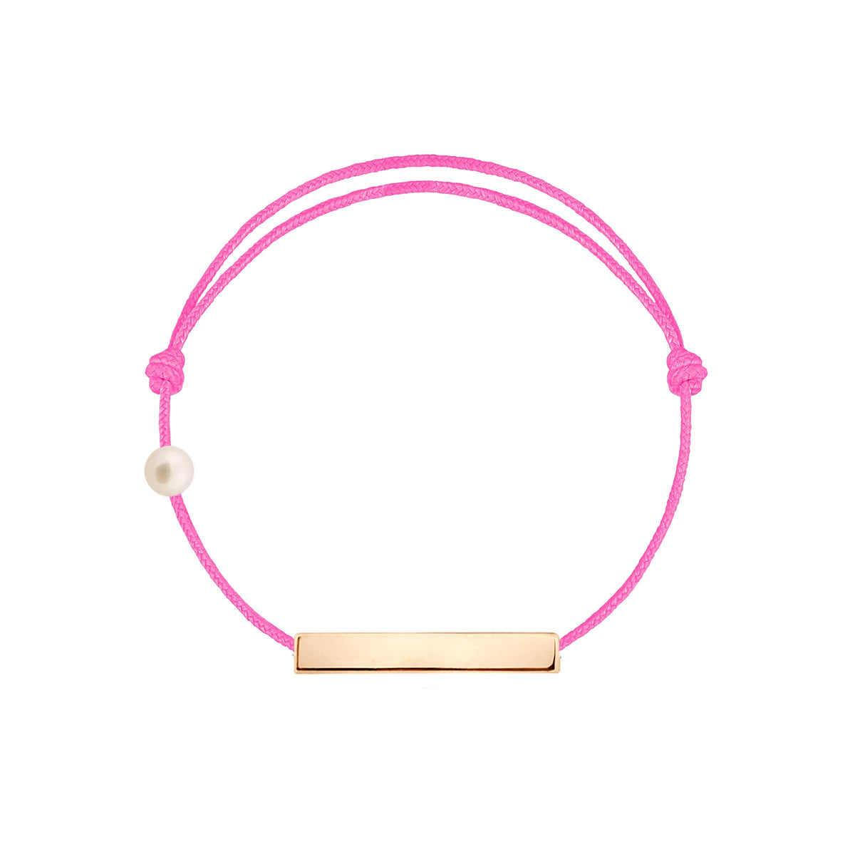 La Plaque cordon rose ruschia