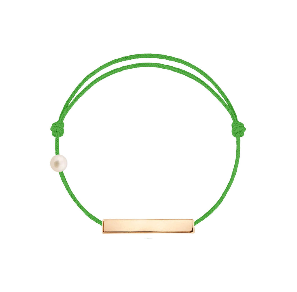 La Plaque cordon vert pop