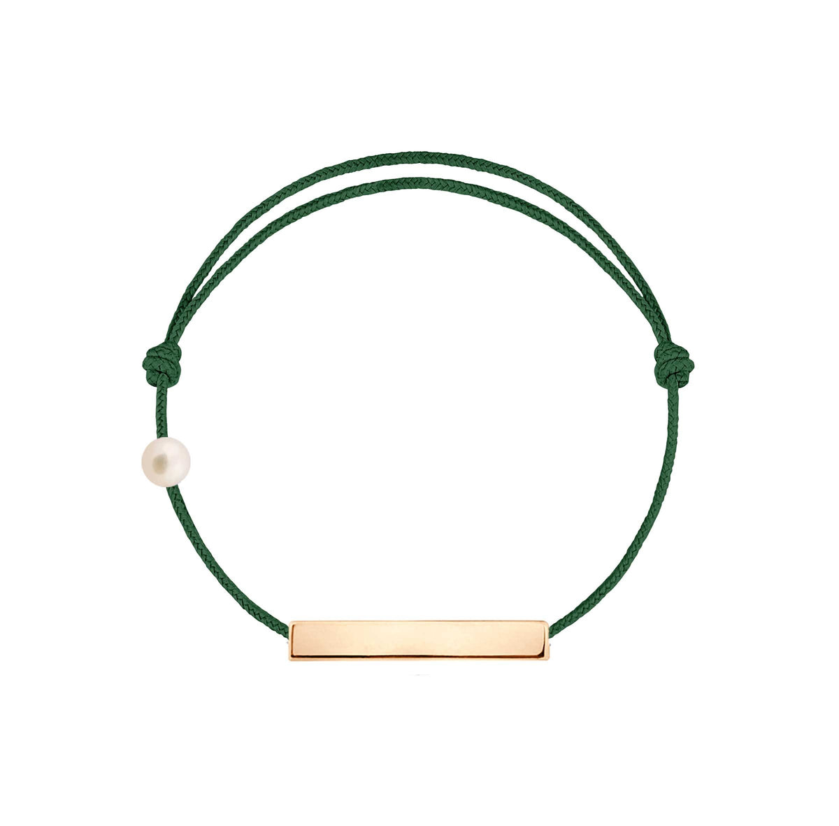 La Plaque cordon vert sapin