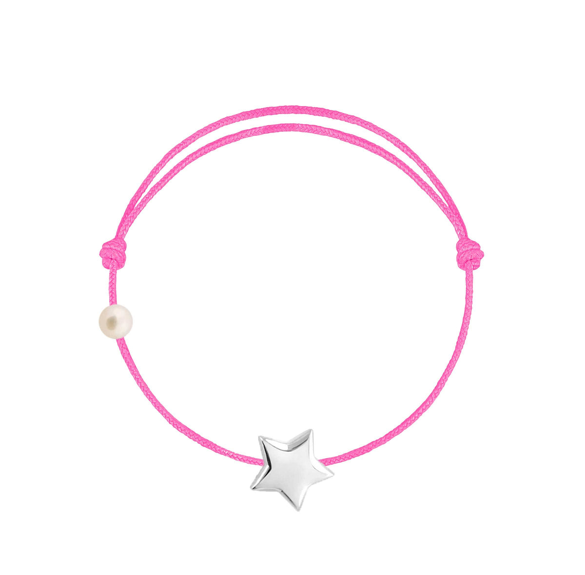 L'étoile cordon rose fuschia
