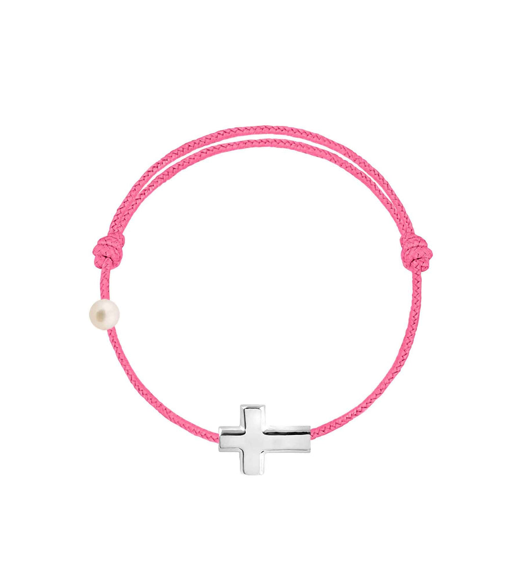 La Croix cordon rose fuschia