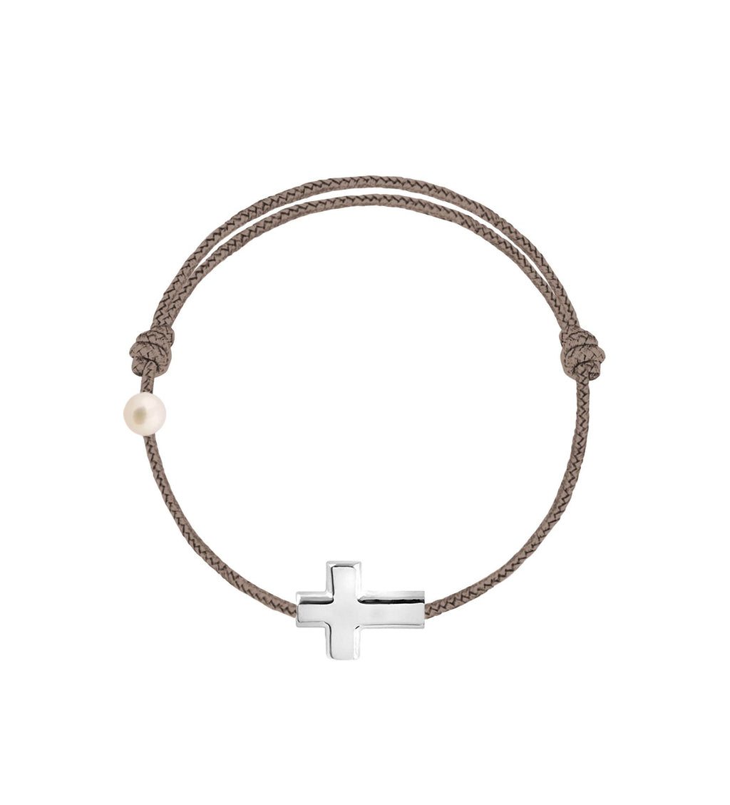 La Croix cordon taupe
