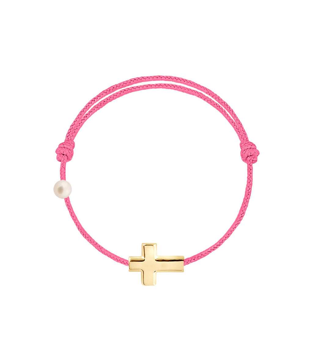 La Croix cordon rose fuschia