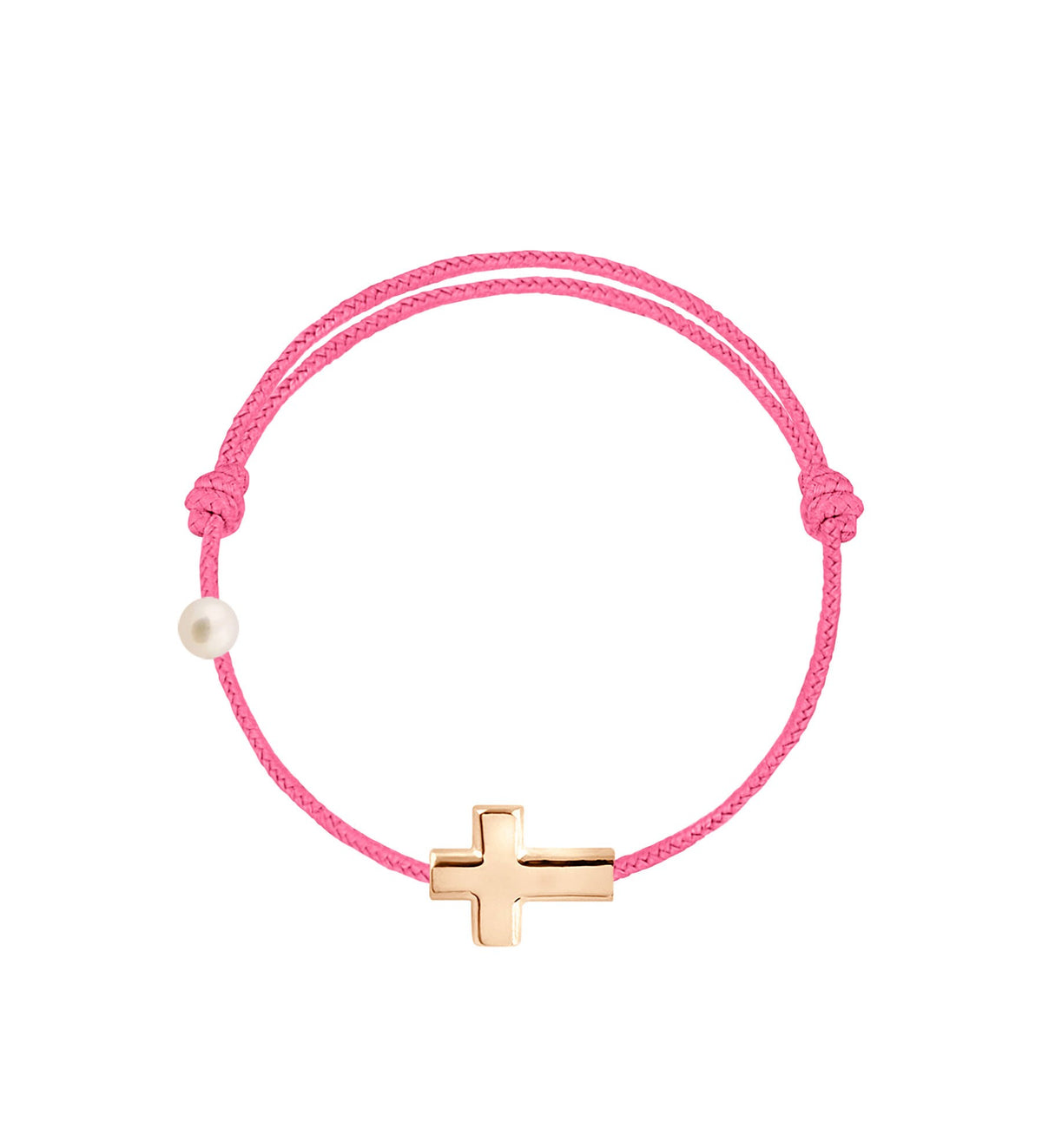 La Croix cordon rose fuschia
