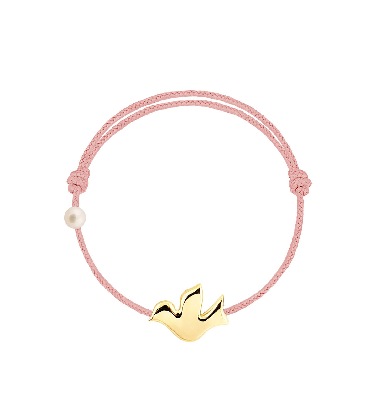La Colombe cordon rose poudré