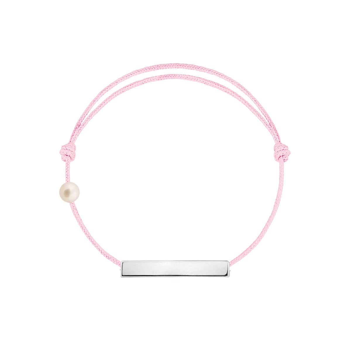 La Plaque cordon baby rose