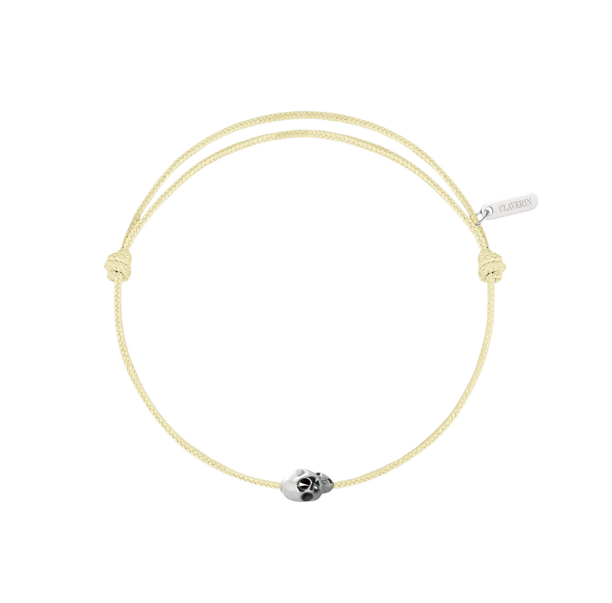Gold Skull cordon jaune pâle