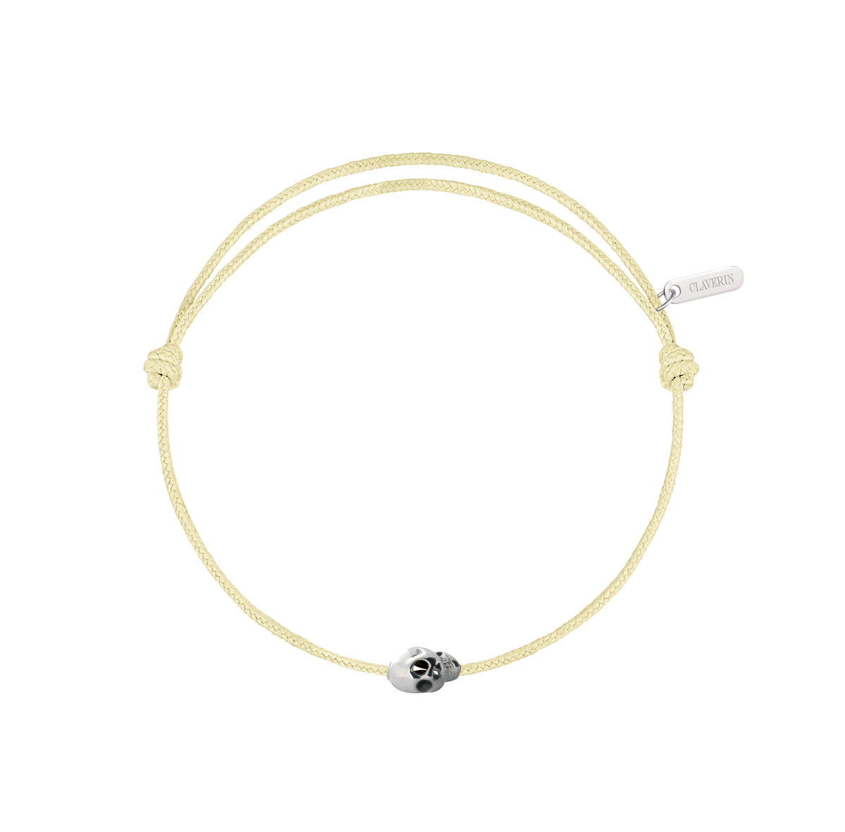 Gold Skull cordon jaune pâle