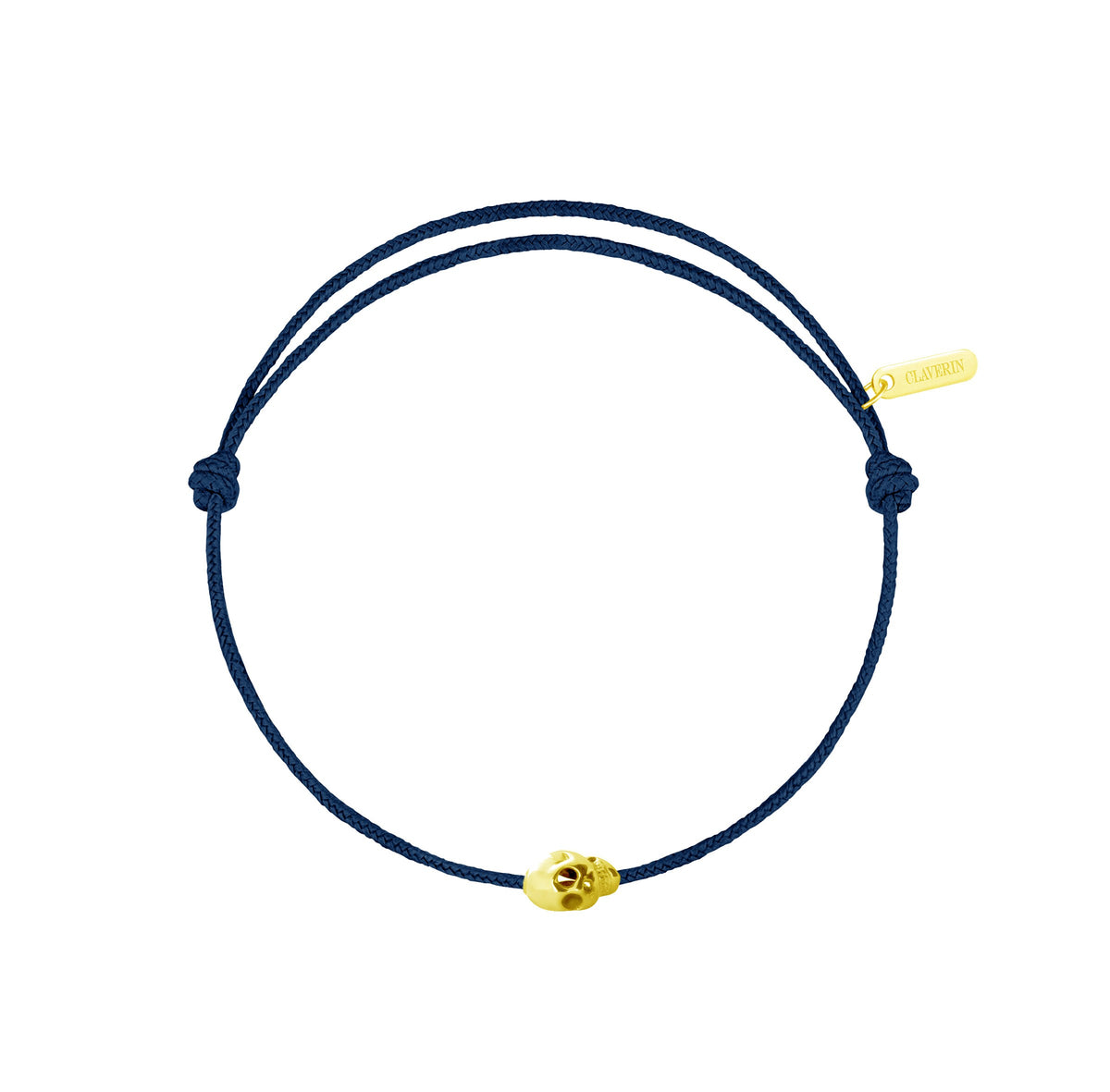 Gold Skull cordon bleu marine