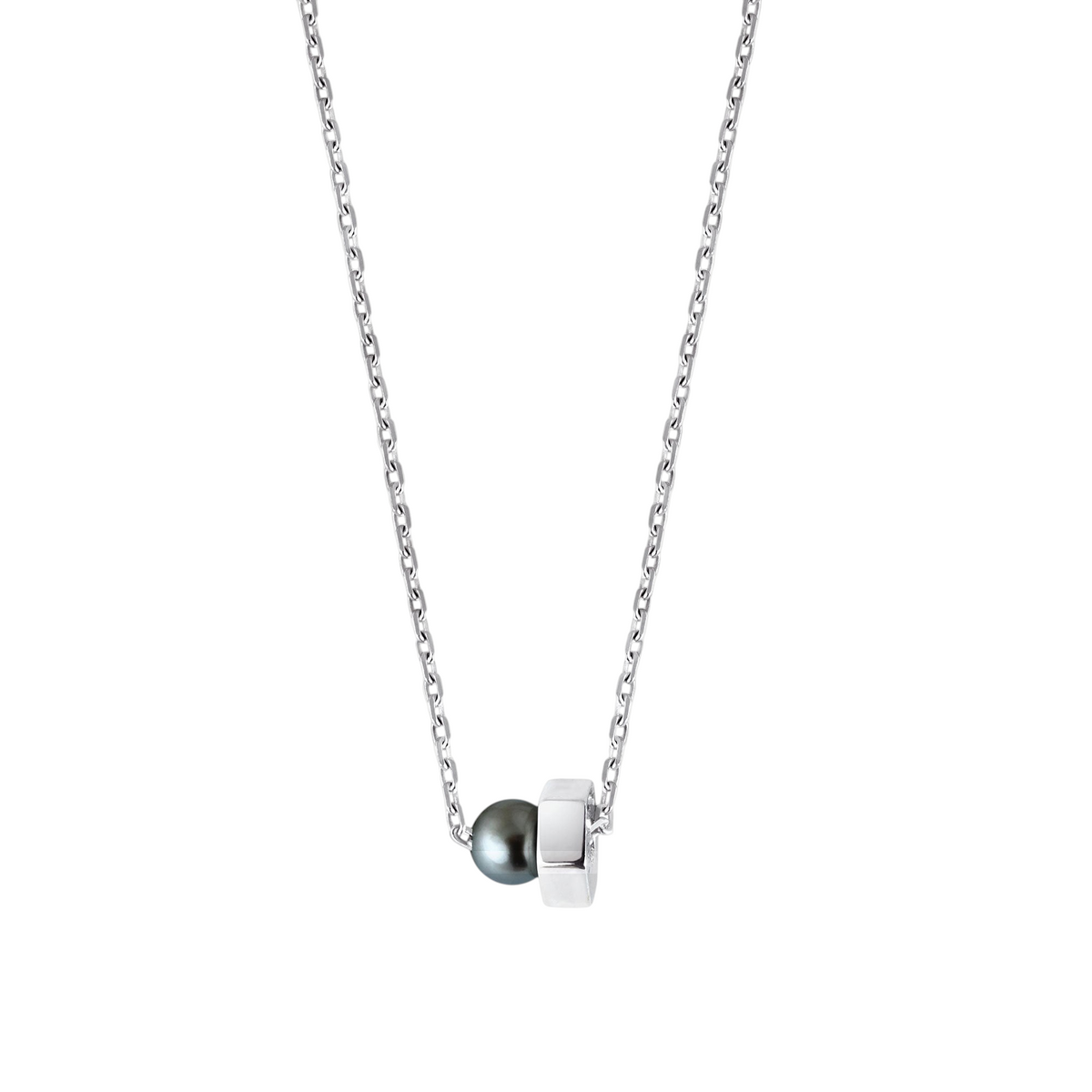 Collier Bolt perle de Tahiti