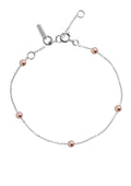 Bracelet Give me 5 perles roses