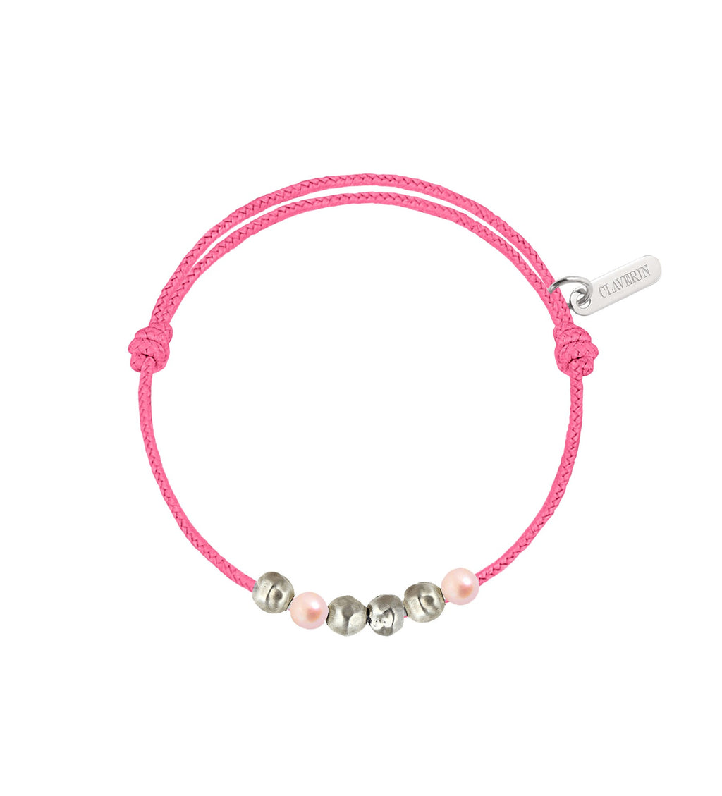 Baby Météorites cordon rose fuschia